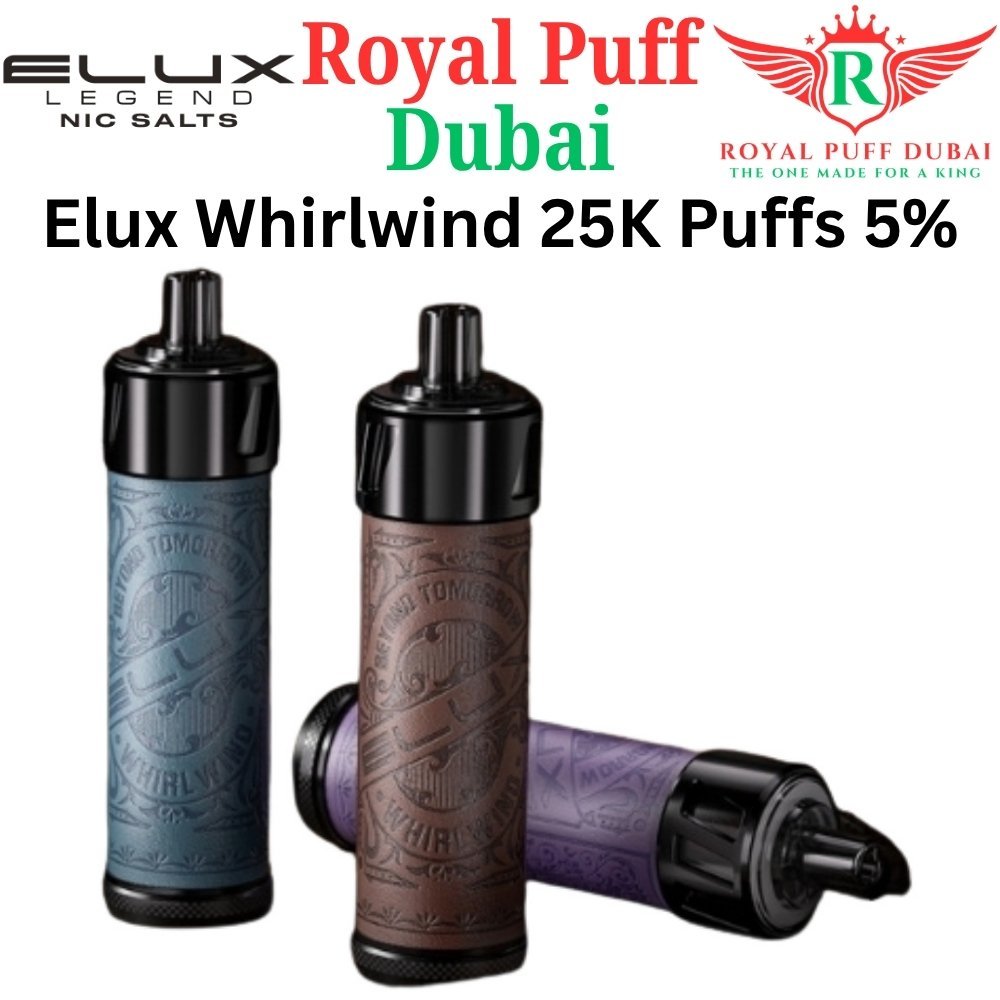 Elux Whirlwind 25000 Puffs 50MG All Flavors Disposable Vape in Dubai